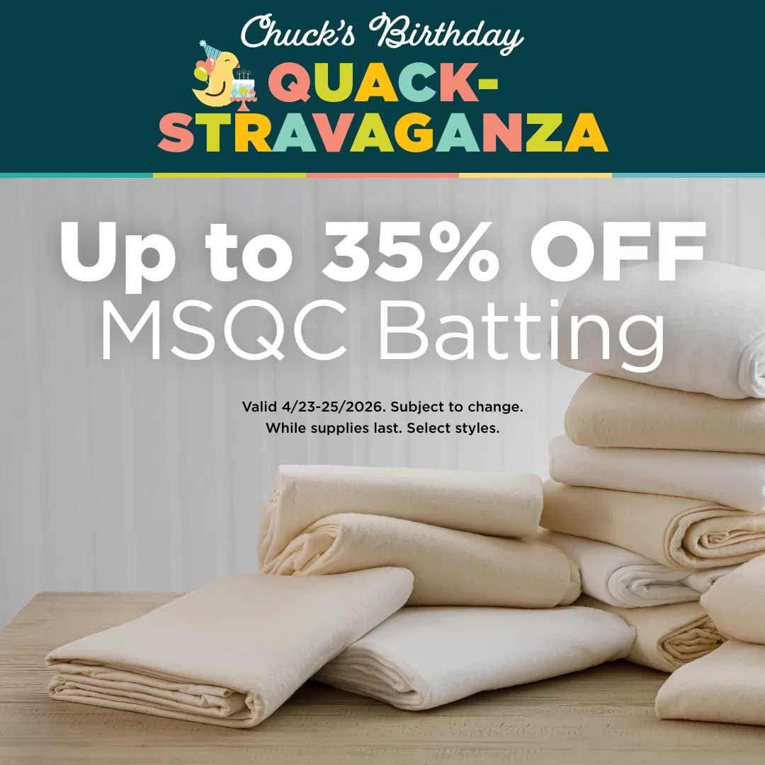 Up to 35% Off MSQC Batting