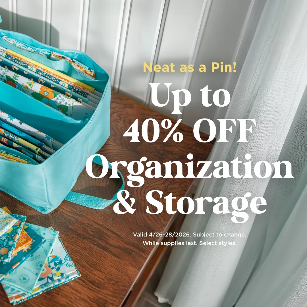 Up to 40% OFF Organization & Storage