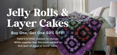 Jelly Roll & Layer Cake Sale