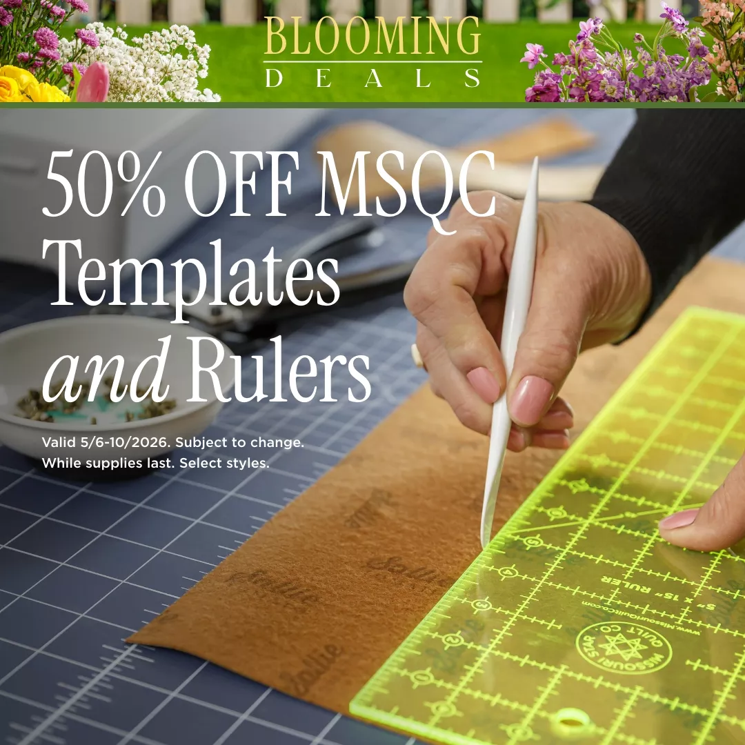 50% Off MSQC Templates & Rulers