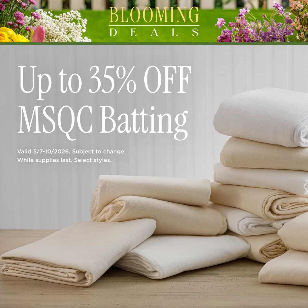 Up to 35% Off MSQC Batting