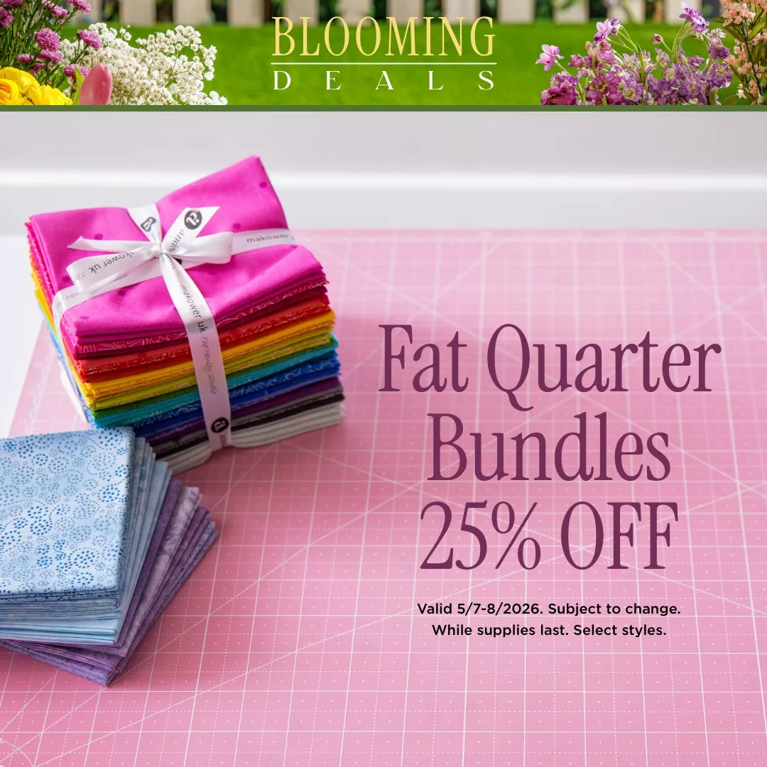Fat Quarter Bundles 25% Off
