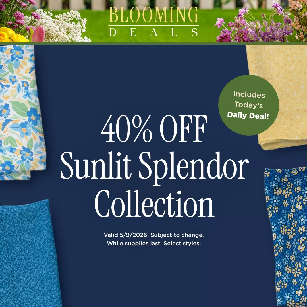 40% Off Sunlit Splendor Collection