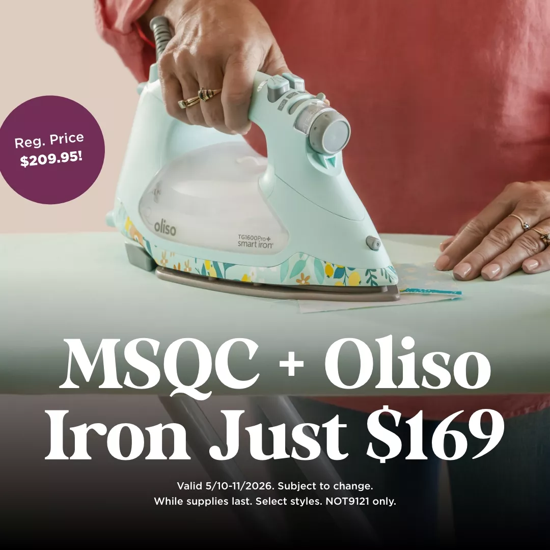 MSQC + Oliso Iron Just $169