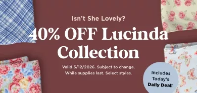 Lucinda Fabric Sale