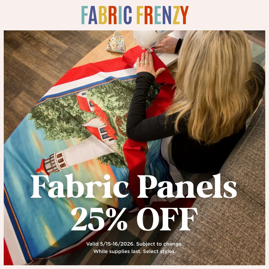 Fabric Panels 25% Off
