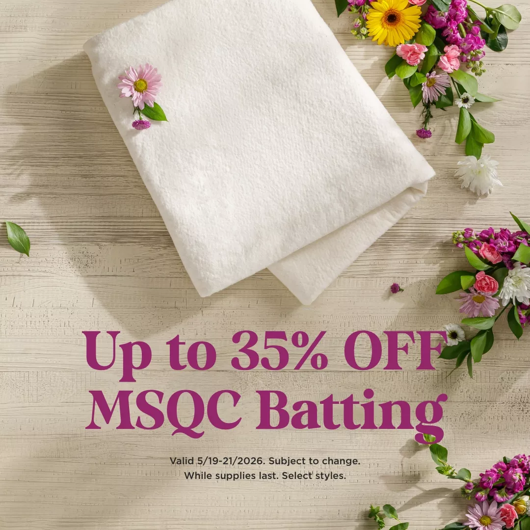 Up to 35% Off MSQC Batting