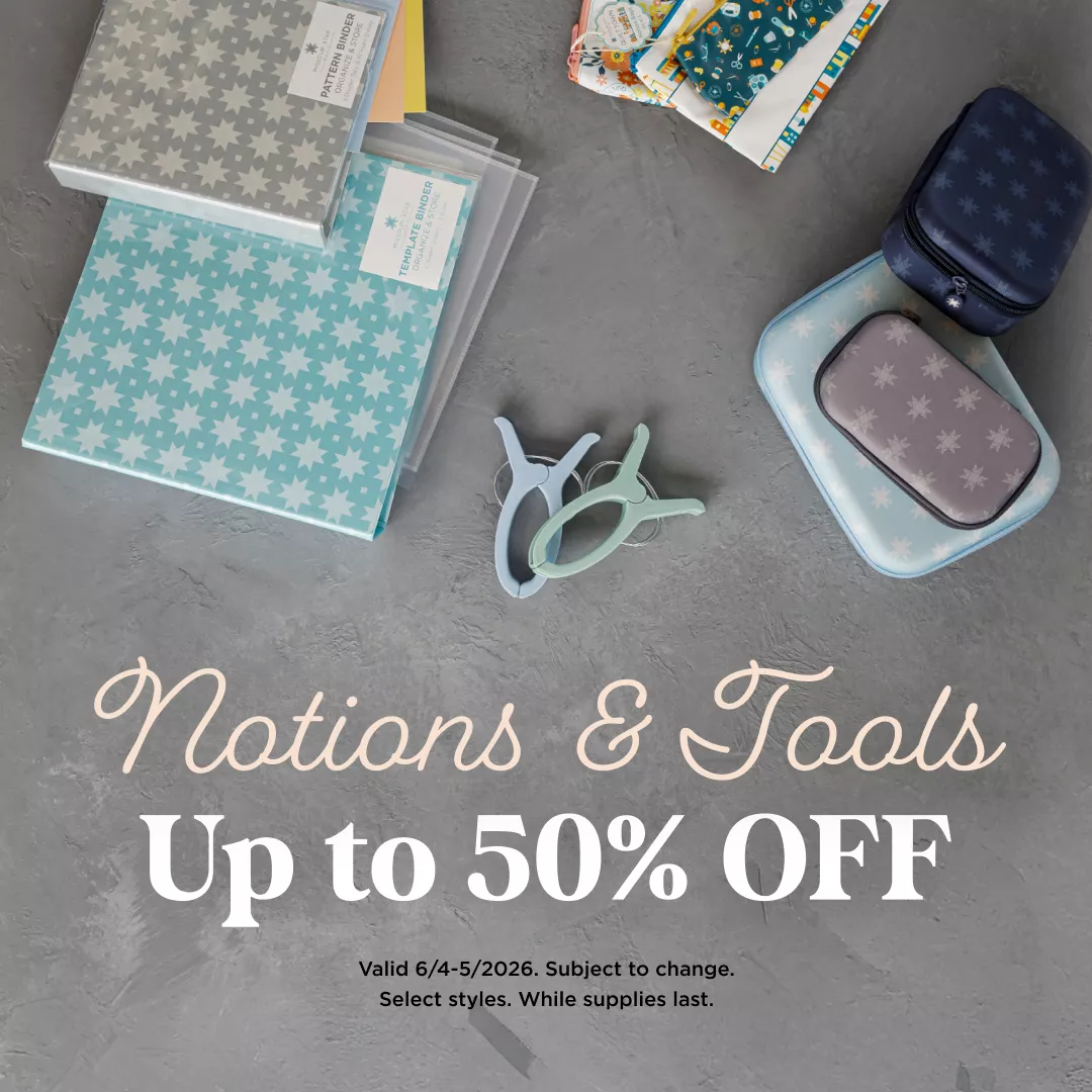 Notions & Tools Up to 50% Off
