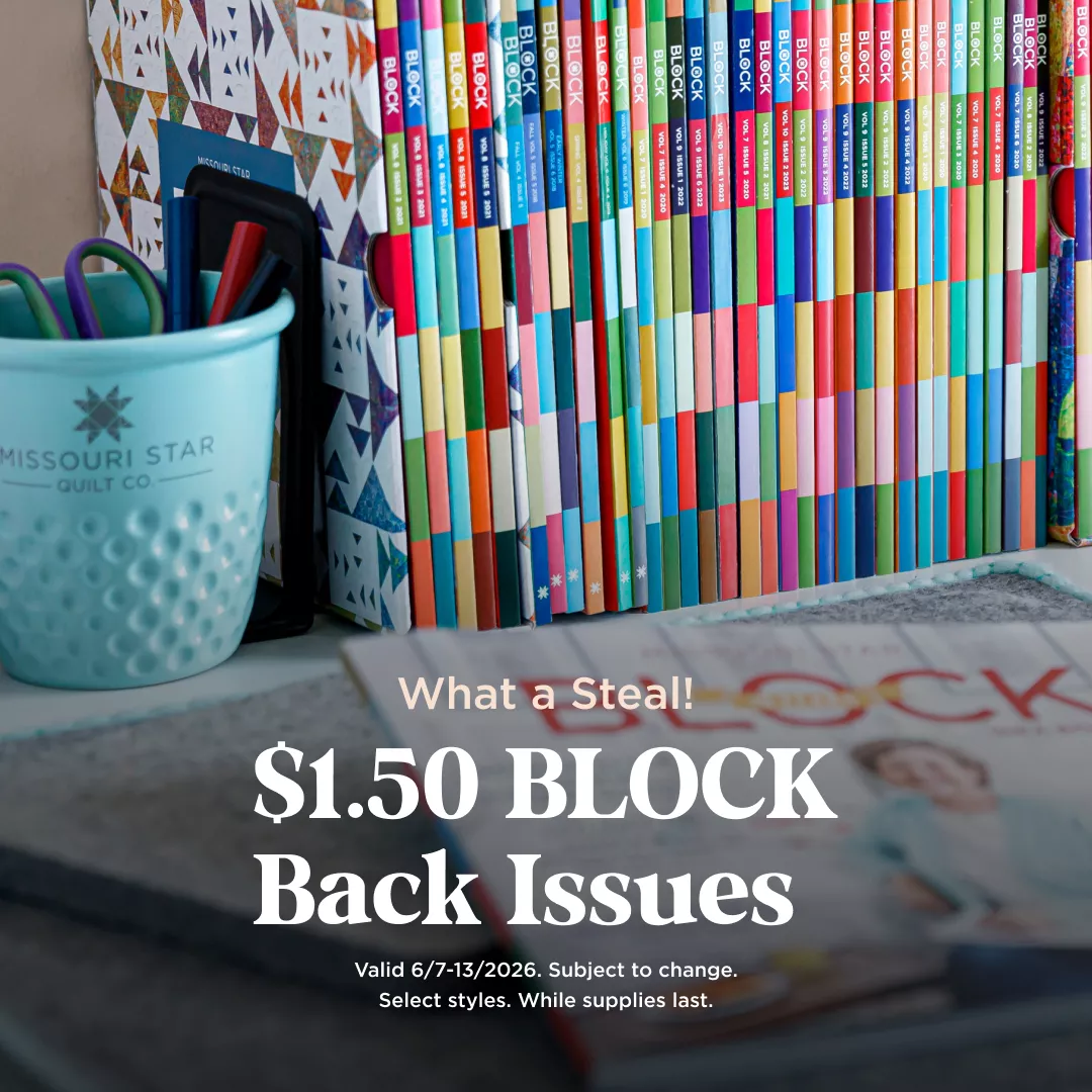$1.50 BLOCK Back Issues