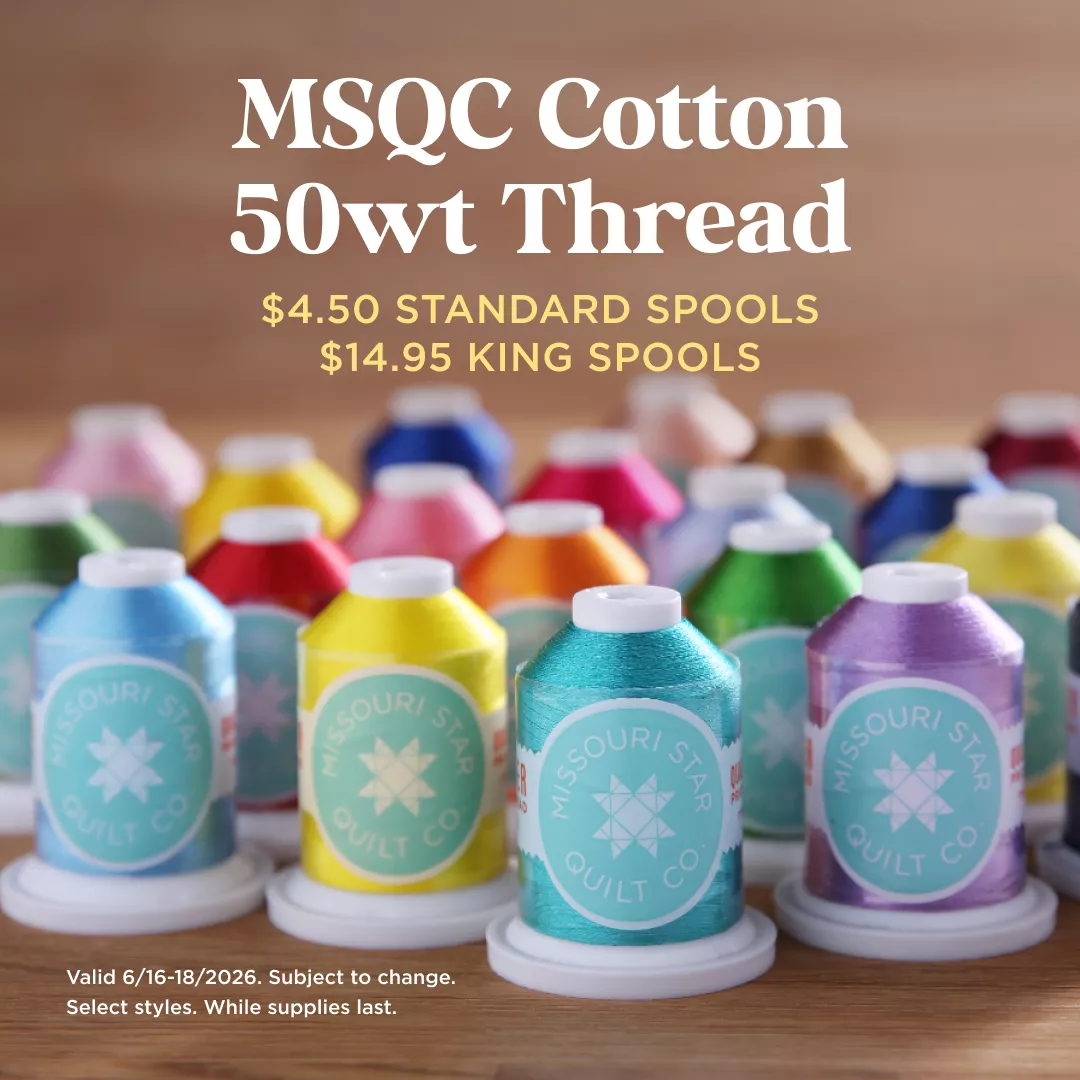 Missouri Star Cotton 50wt Thread Sale