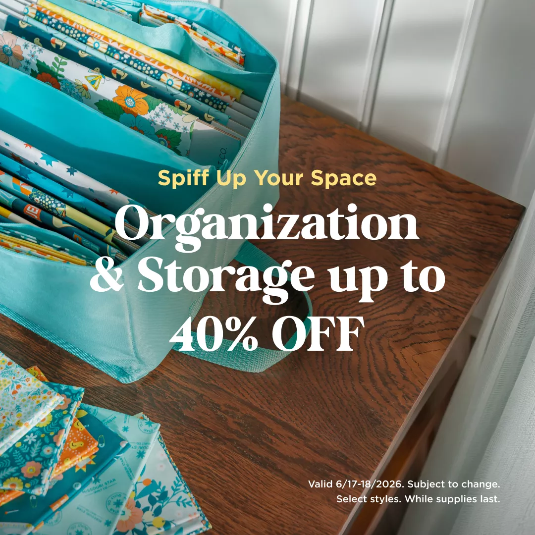 Organization & Storage up to 40% Off