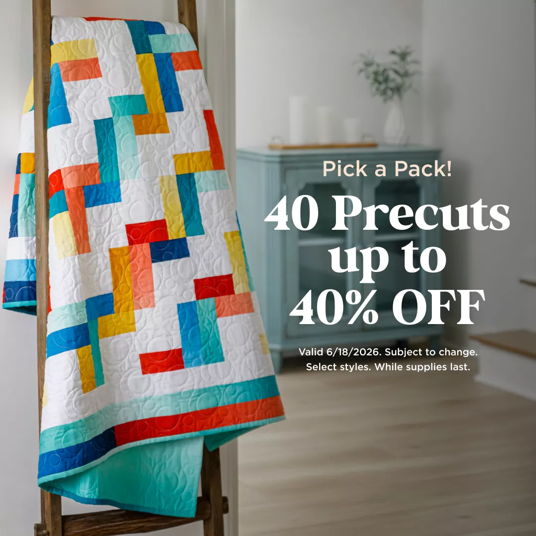 40 Precuts up to 40% Off