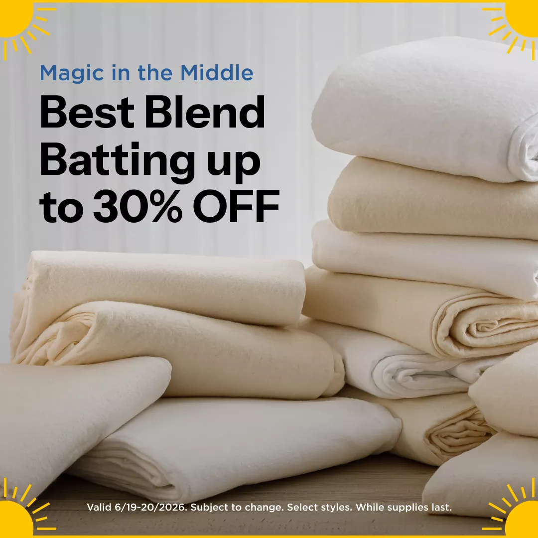 Best Blend Batting up to 30% Off