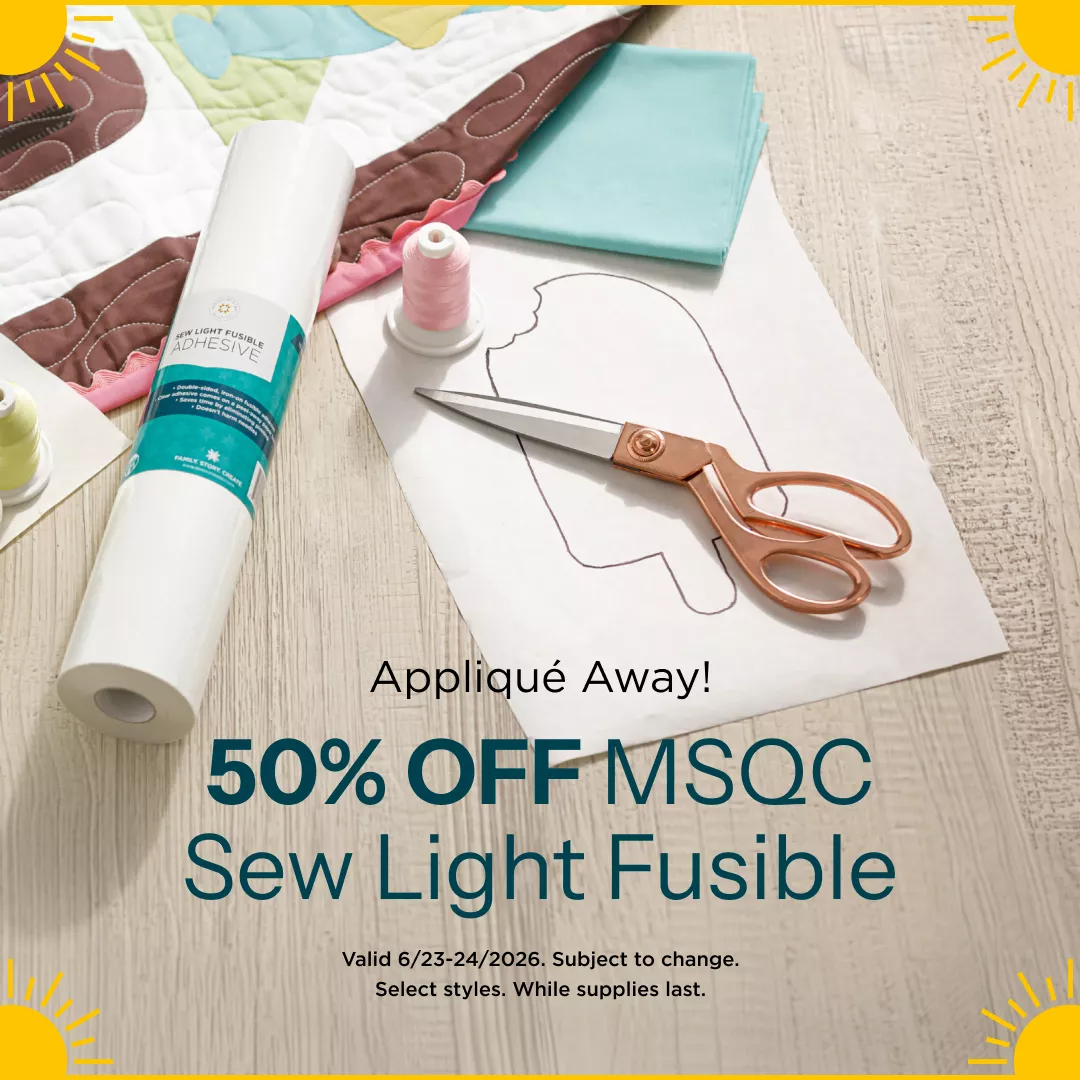50% Off Missouri Star Sew Light Fusible