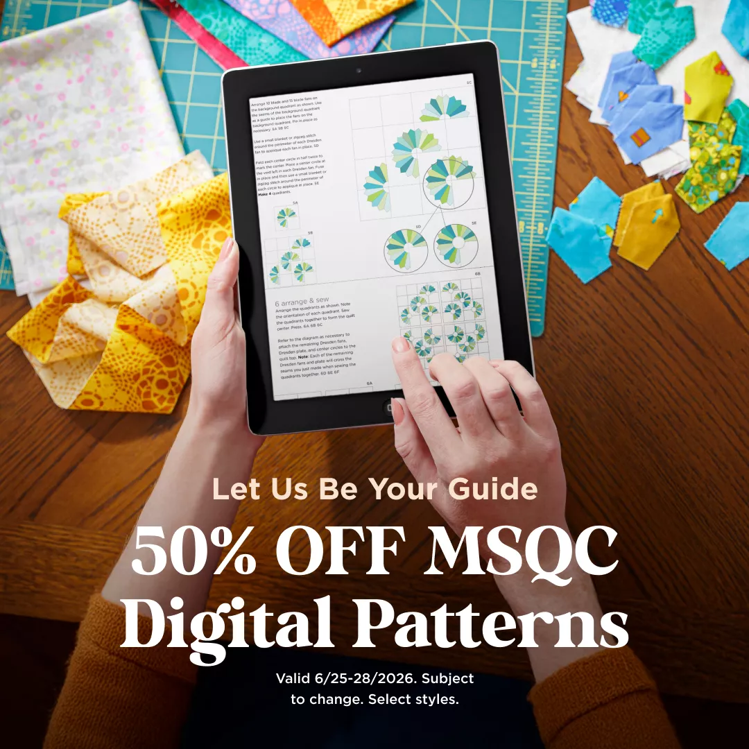 50% Off Missouri Star Digital Patterns