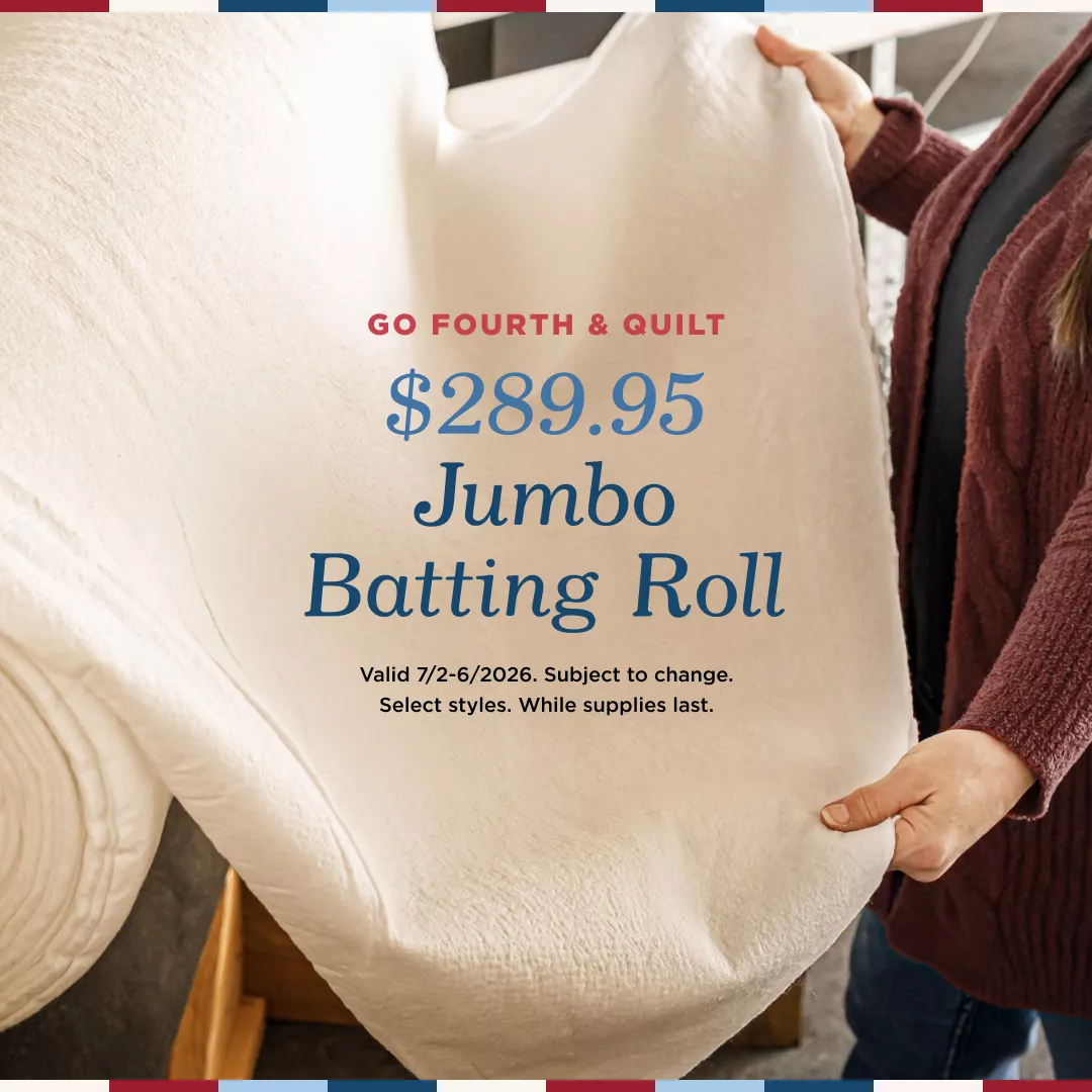 $289.95 Jumbo Batting Roll