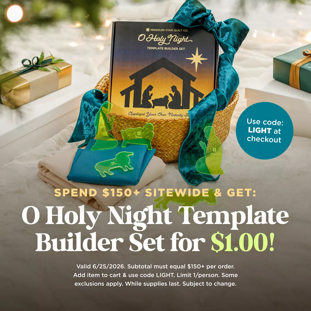 O Holy Night Template Builder Set for $1.00