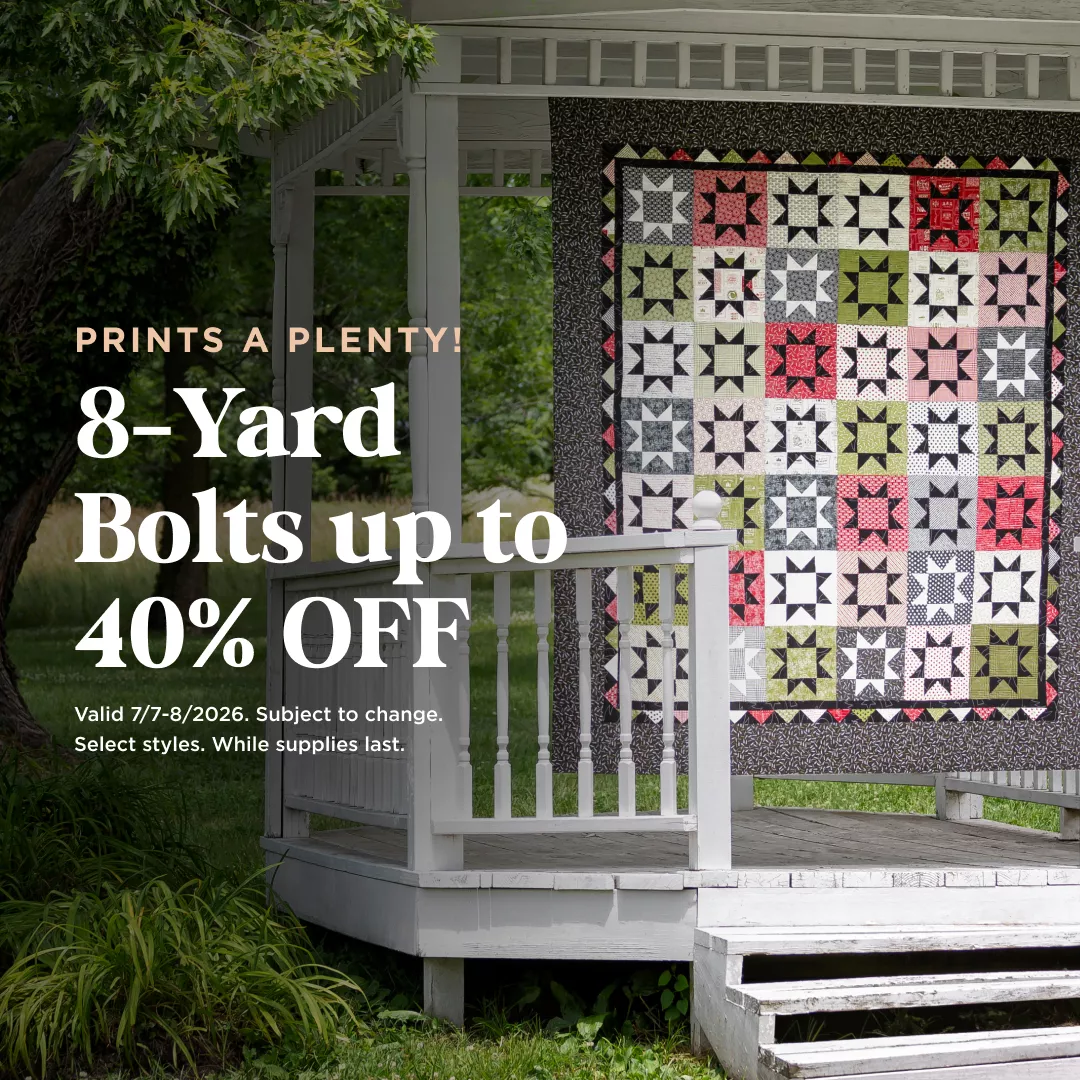 8-Yard Bolts up to 40% Off