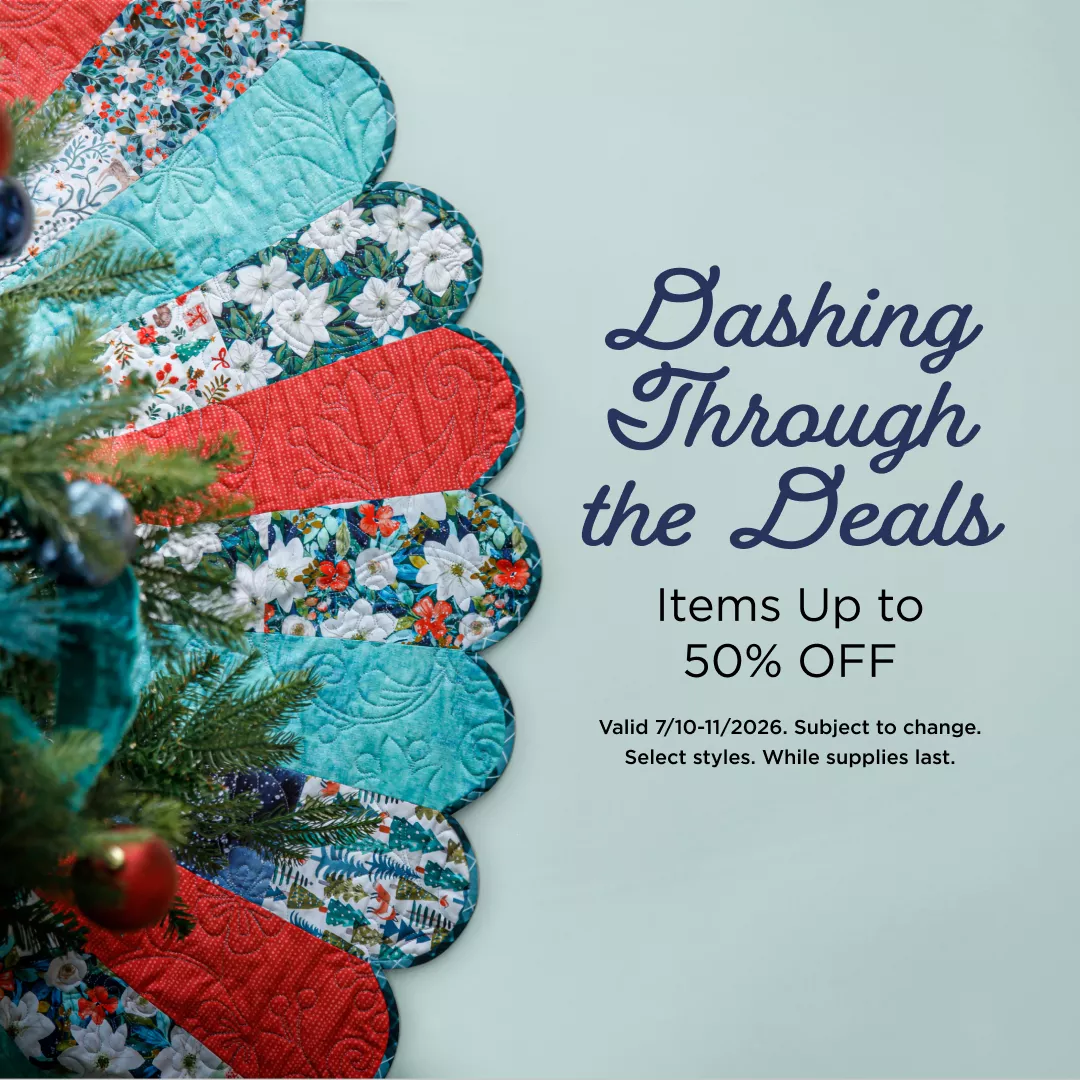 Dashing Through the Deals Items up to 50% Off