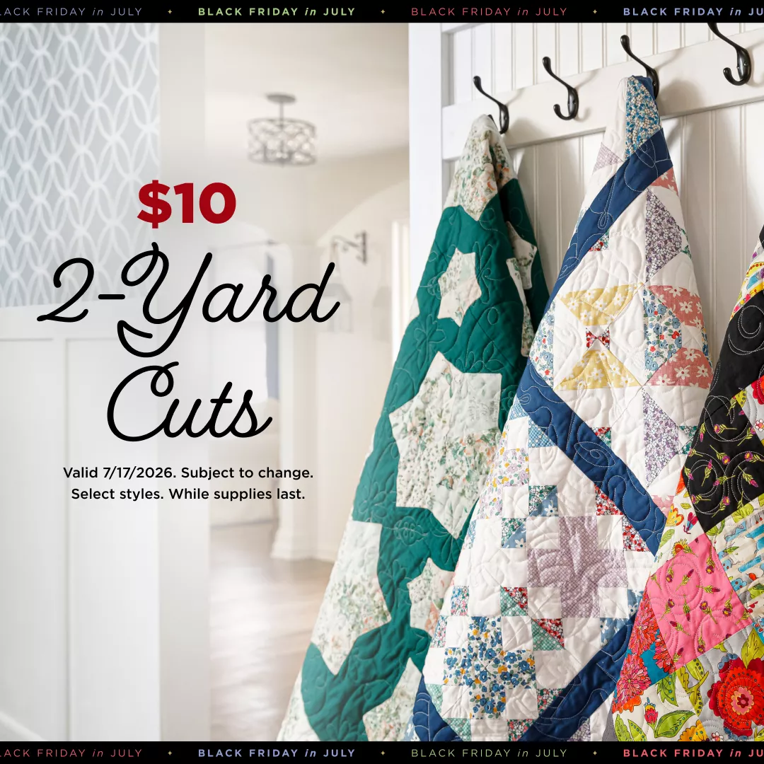$10 2 Yard Cuts