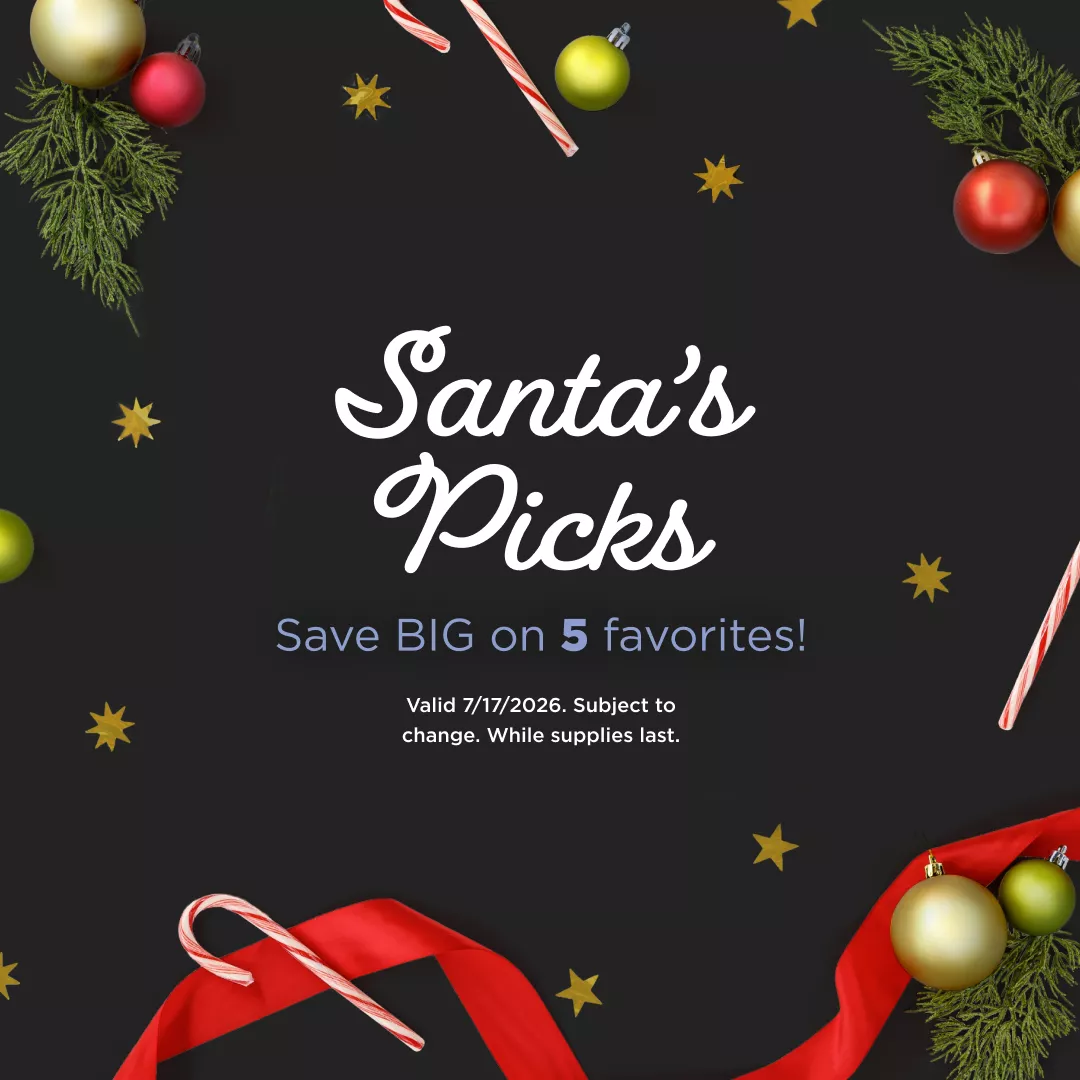 Santa's Picks Save Big on 5 Favorites