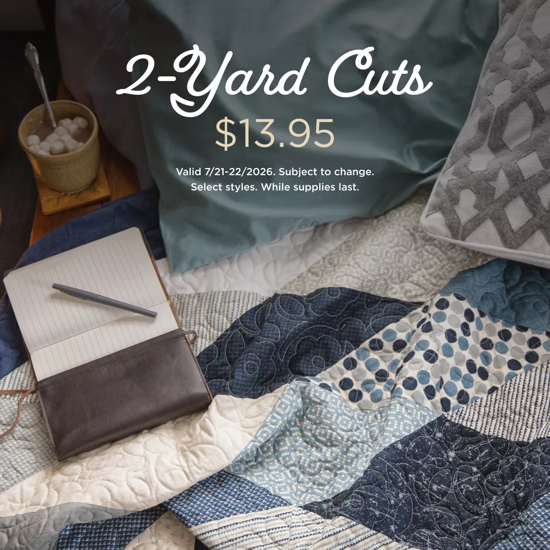 2 Yard Cuts $13.95