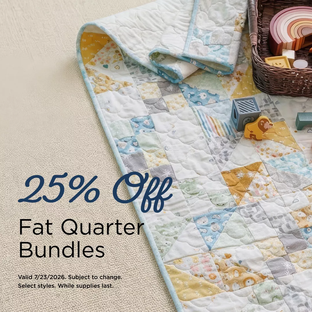 25% Off Fat Quarter Bundles