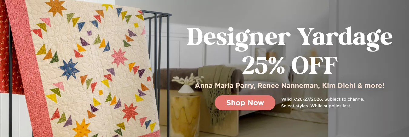 Designer Yardage Sale