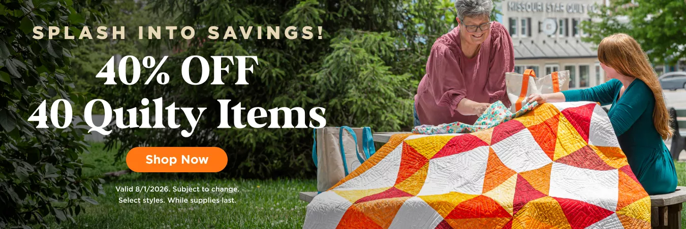 40 Items 40% Off