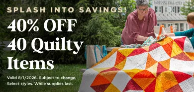 40 Items 40% Off