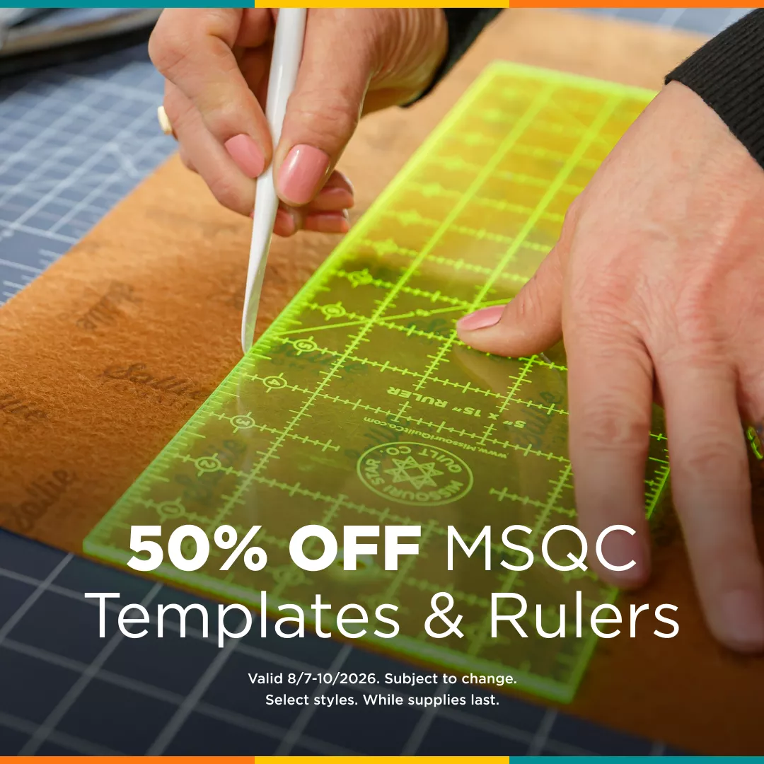50% Off Missouri Star Templates & Rulers