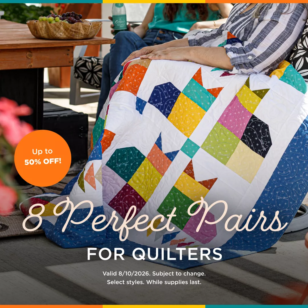 8 Perfect Pairs for Quilters