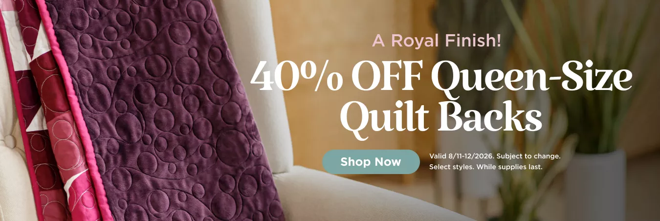 Queen Backing Sale
