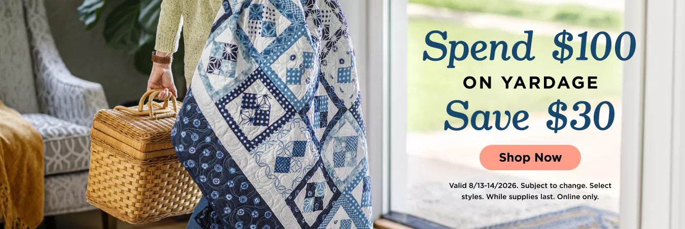 Fabric by the Yard Sale