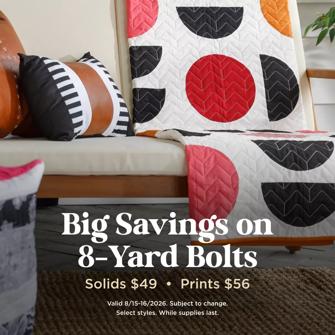 Big Savings on 8 Yard Bolts