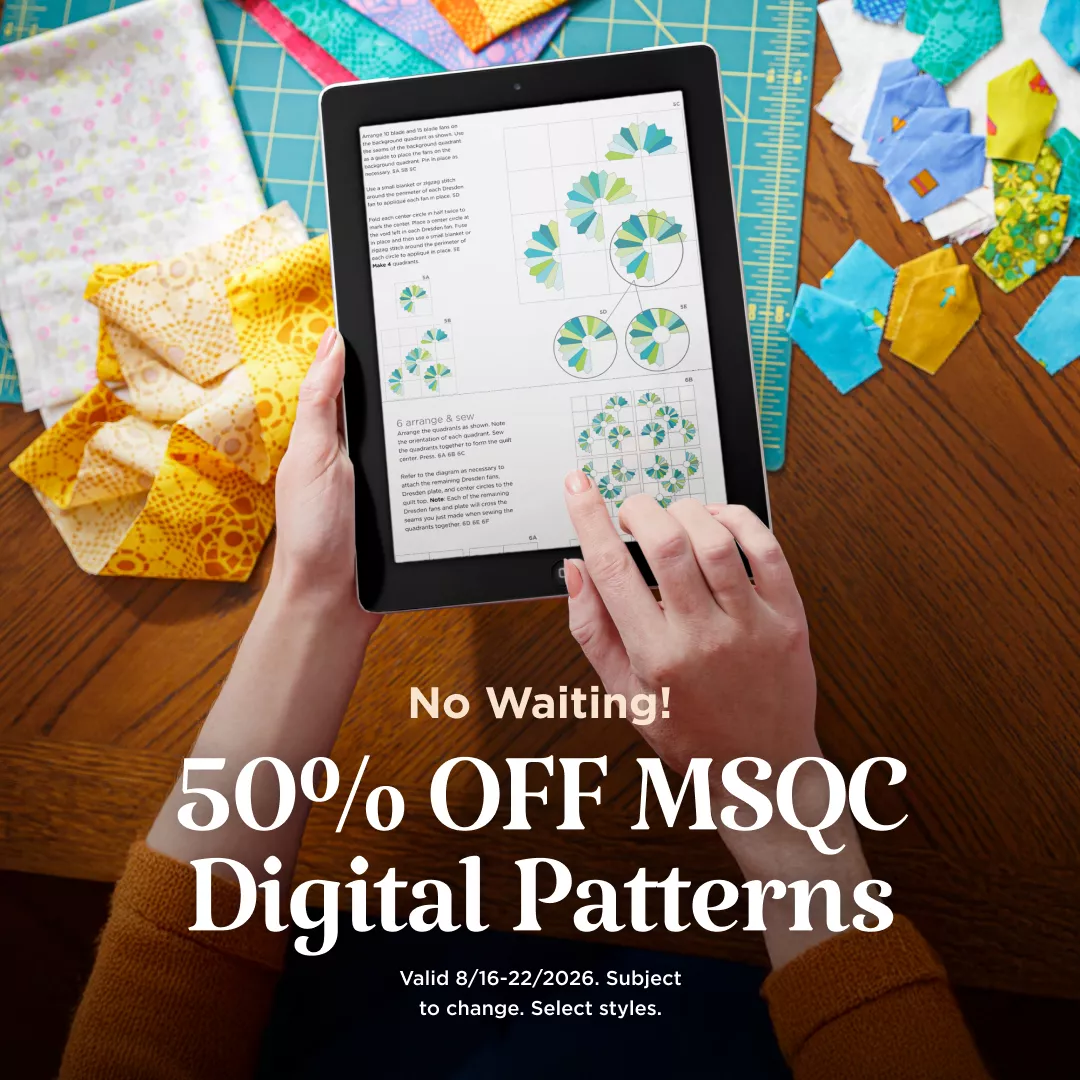 50% Off Missouri Star Digital Patterns