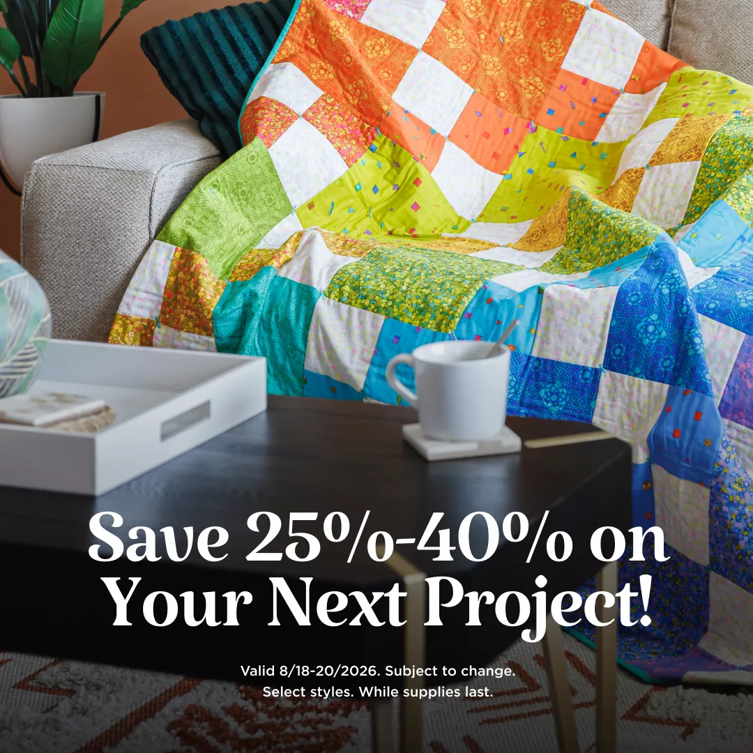 Save 25%-40% on Your Next Project
