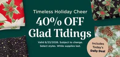 Glad Tidings Sale