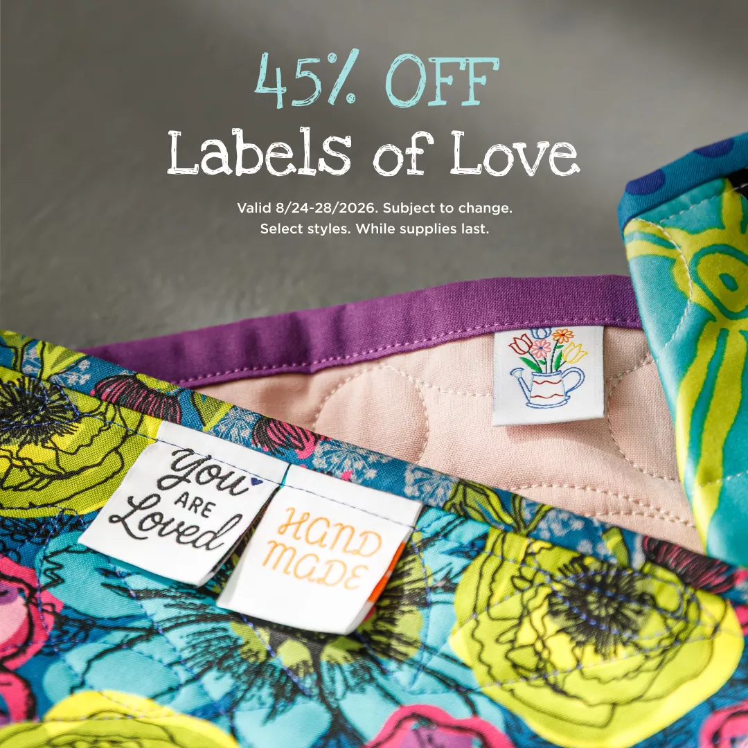 45% Off Labels of Love