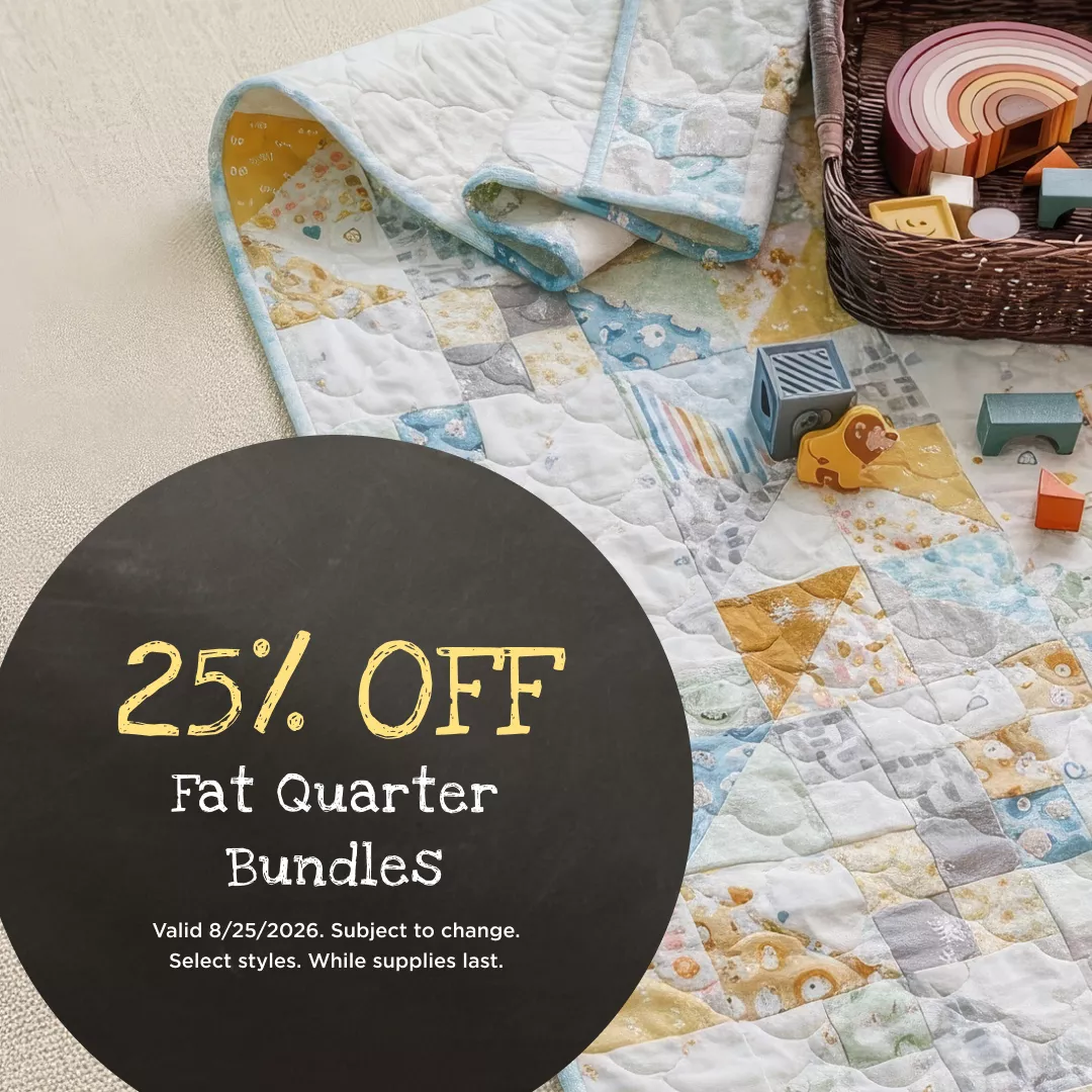 25% Off Fat Quarter Bundles