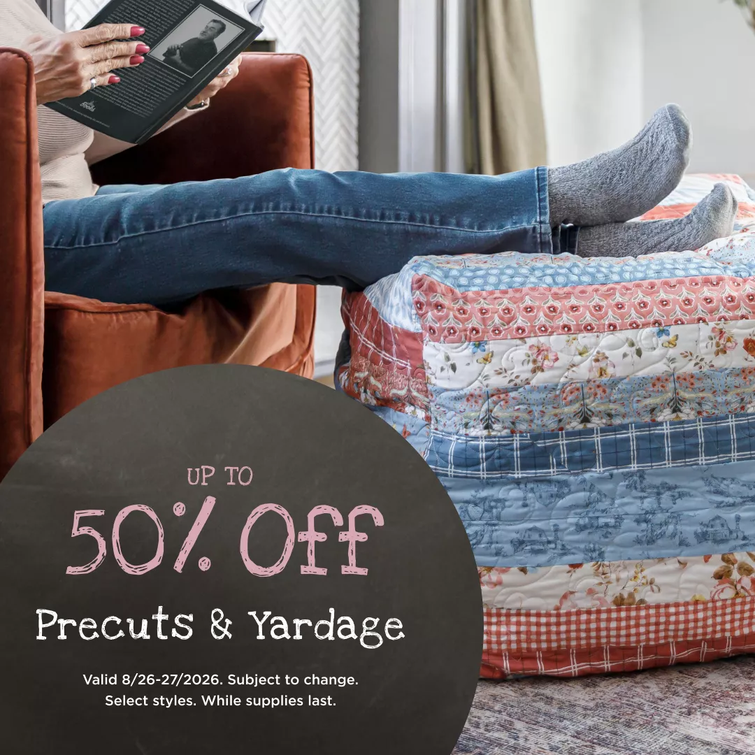 Up to 50% Off Precuts & Yardage
