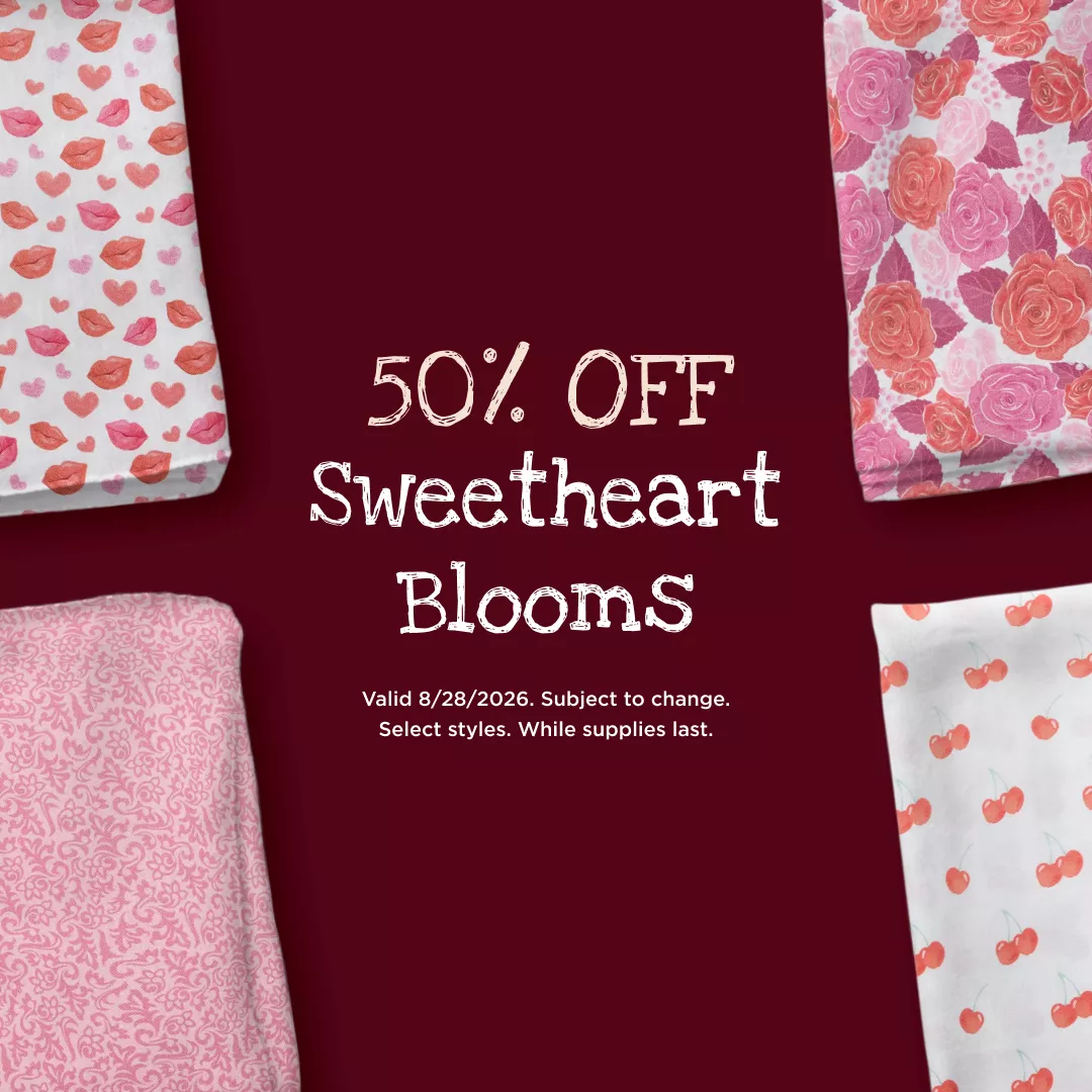 50% Off Sweetheart Blooms