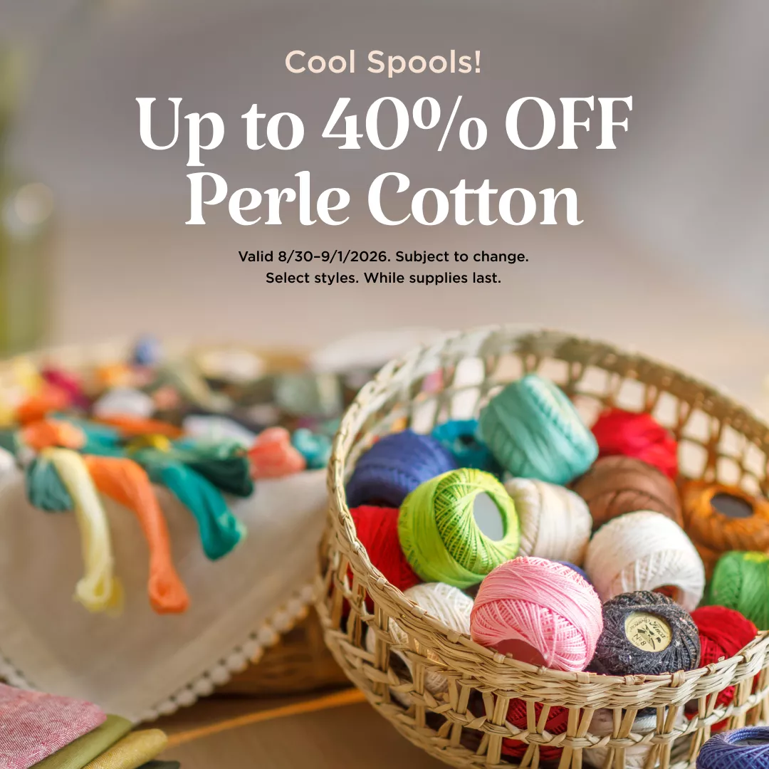 Perle Cotton up to 40% Off
