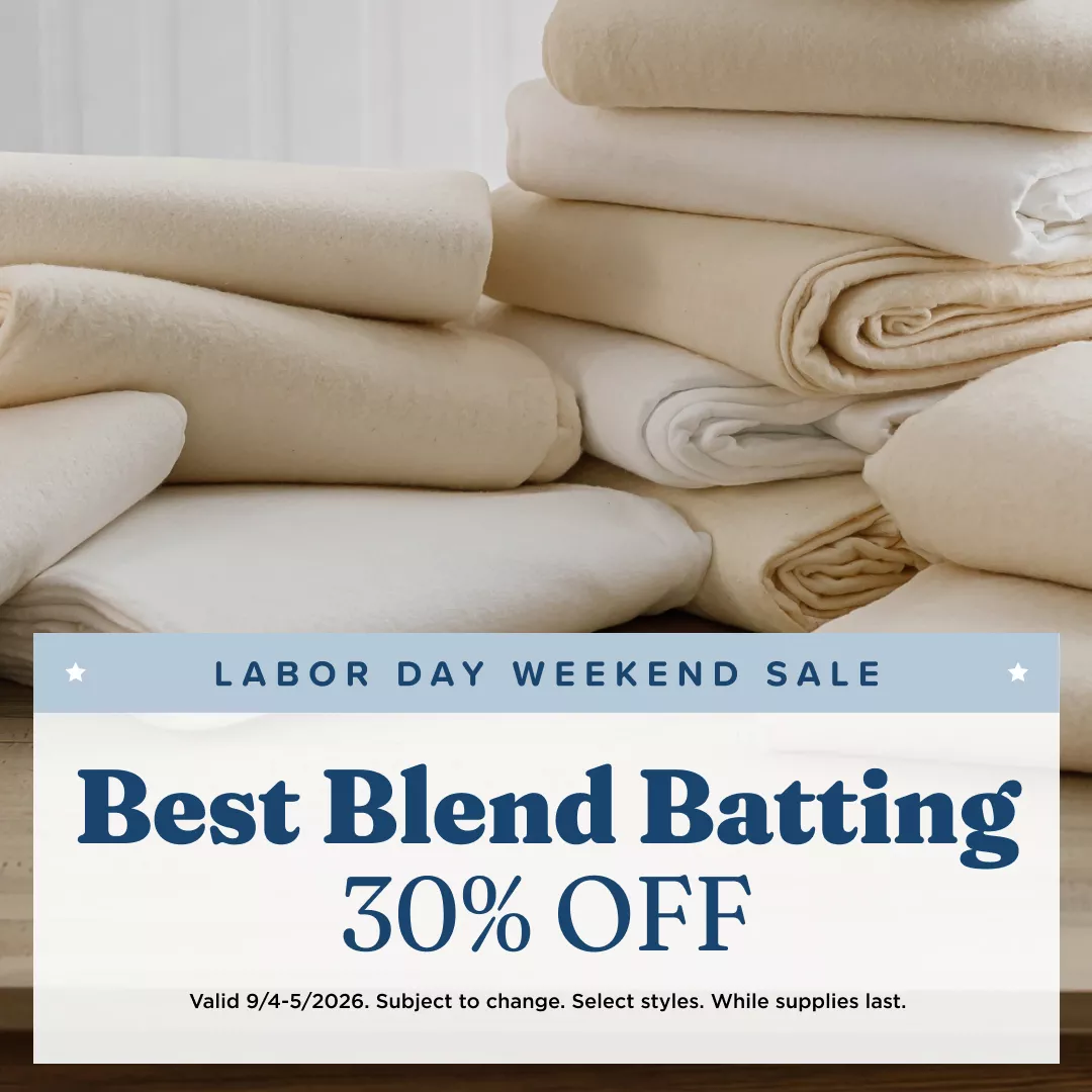 Best Blend Batting 30% Off