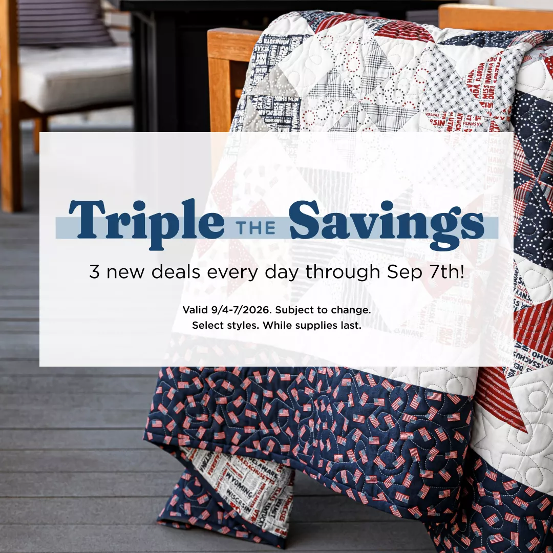 Triple the Savings 3 New Deals Every Day