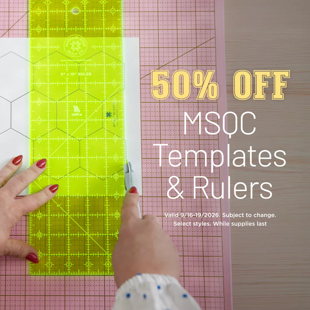 50% Off Missouri Star Templates & Rulers
