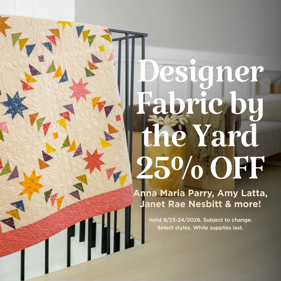 Designer Fabric by the Yard 25% Off