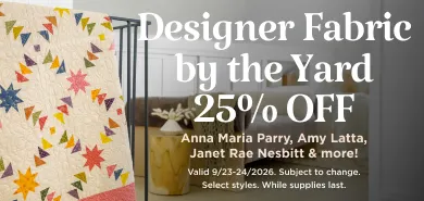 Fabric by the Yard Sale