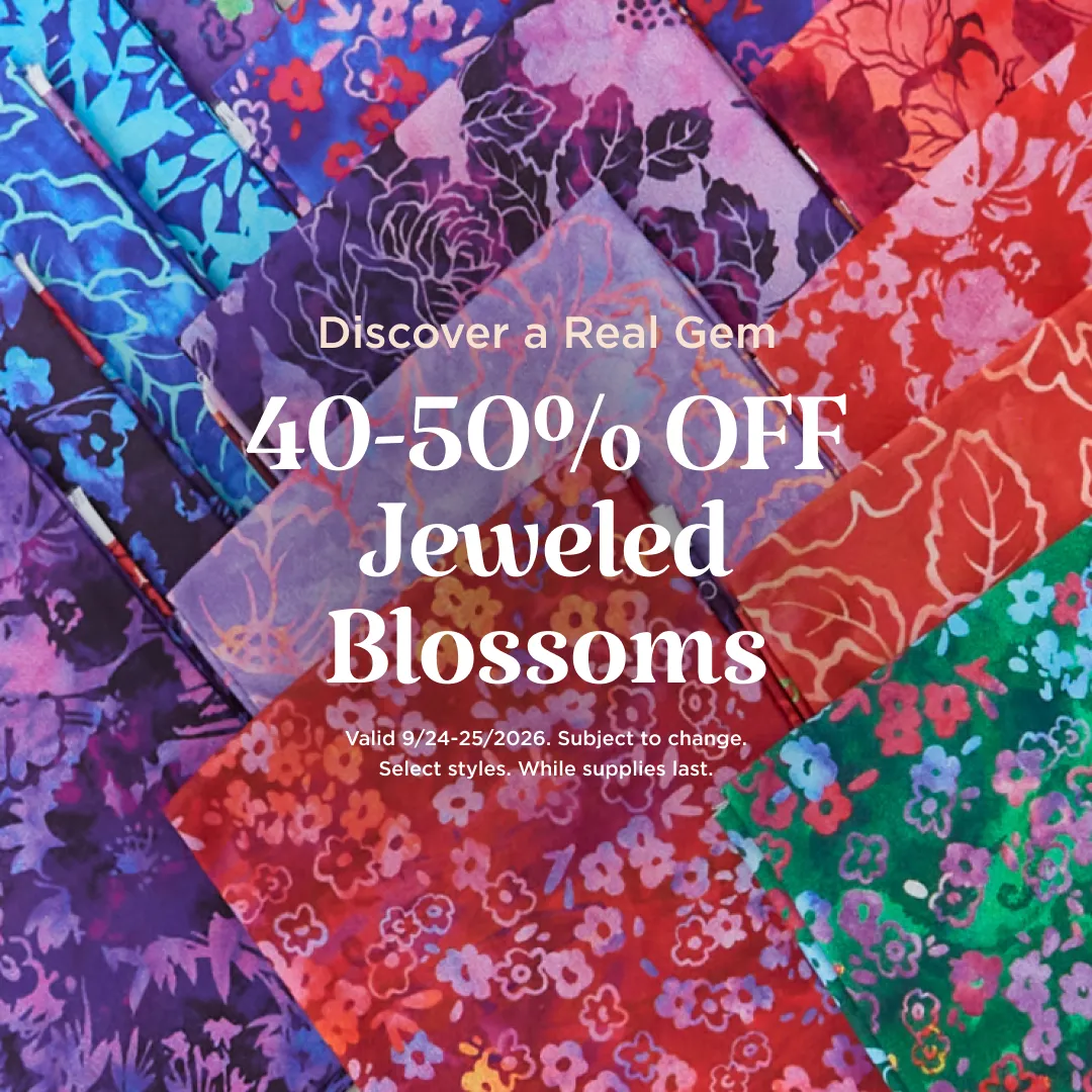 40-50% Off Jeweled Blossoms