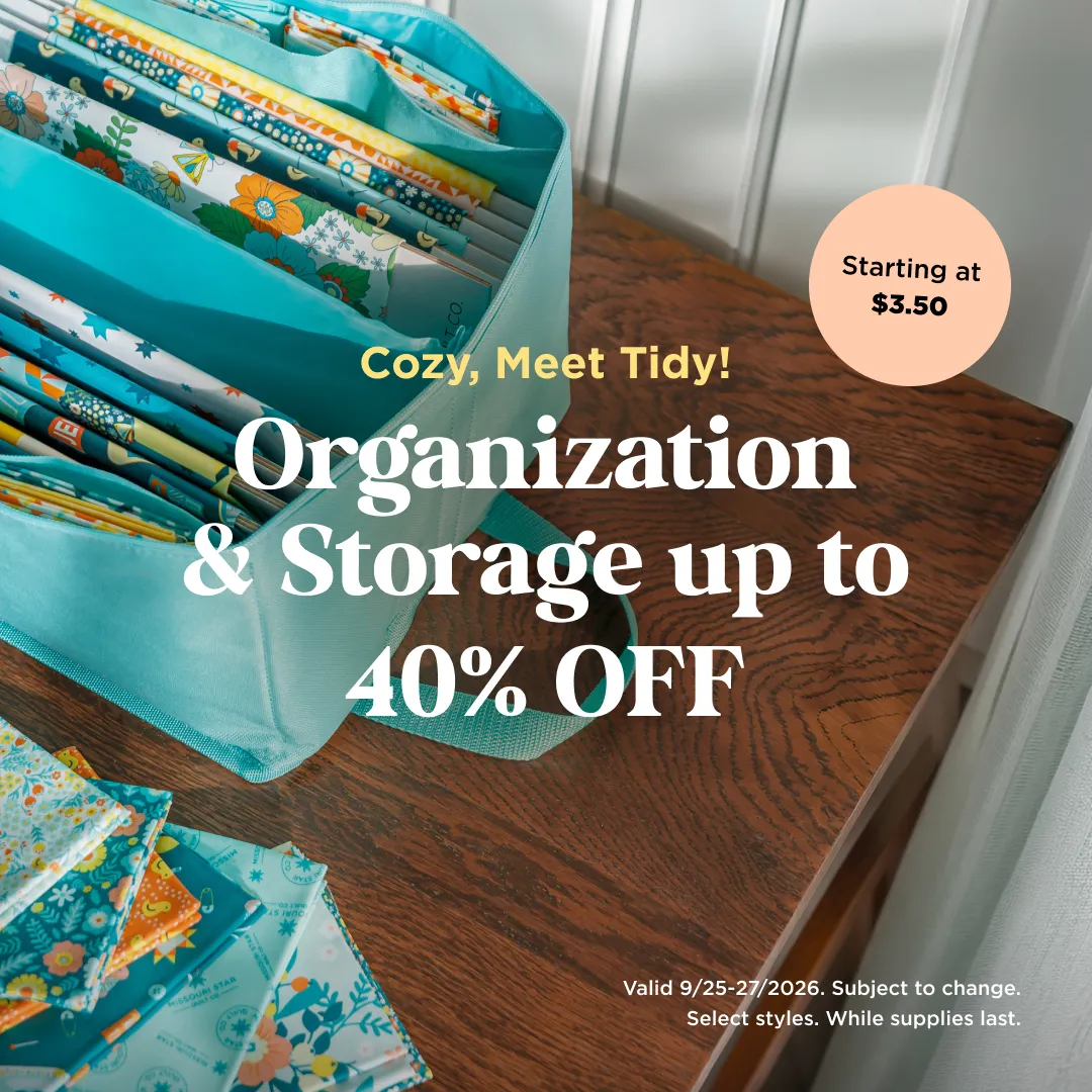 Organization & Storage up to 40% Off
